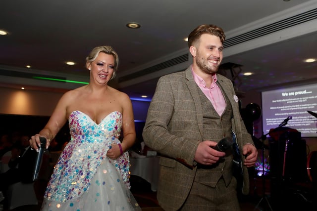 Event Organisers and hosts, BBC Radio Sheffield Presenter Becky Measures and her fiance Maz Kenyon, a local entrepreneur and promoter