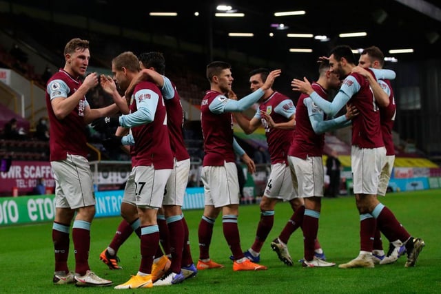 Back-to-back wins for Burnley against Liverpool and Aston Villa have steered the club to nine points above the relegation places.