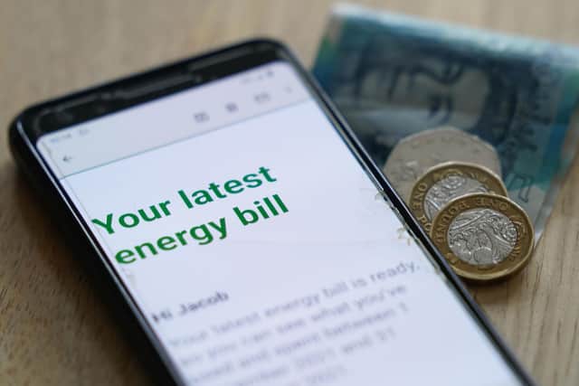 Ofgem has announced that the energy price cap is to rise by 50 per cent due to soaring gas prices, meaning the average bill could total £1,915. Credit: Jacob King/PA Wire