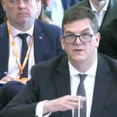 Former top Foreign Office official Sir Olly Robbins speaking about the pressure to appoint Peter Mandelson as US Ambassador to the House of Commons Foreign Affairs Select Committee, April 21, 2026. Picture captured from webcast