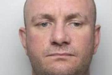 Child-killer Martin Currie, pictured, who murdered his partner's two-year-old son Keigan O'Brien was jailed for life and Currie's partner Sarah O'Brien was sentenced to eight years of custody for allowing the death of the toddler. Currie, aged 36 at the time of sentencing in November, 2020, was of no fixed abode, and was found guilty of murdering Keigan O'Brien, and Sarah O’Brien, aged 33 at the time, of Bosworth Road, Doncaster, was found guilty of allowing the death of her son. Both were also found guilty of cruelty to a child between July, 2019, and January, 2020. Jason Pitter QC, prosecuting, said Keigan had suffered a brain bleed, possibly from having his head hit against a wall or the floor, and over the previous weeks he had suffered a broken spine, broken ribs and a broken arm due to twisting.