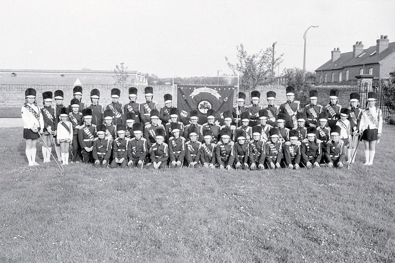 Sutton Sentinels Juvenile Jazz Band, pictured here in 1981