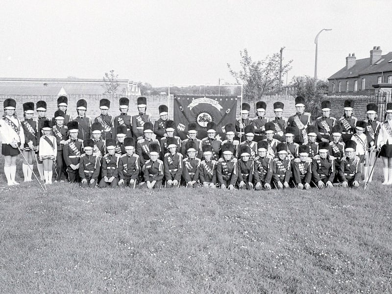 Sutton Sentinels Juvenile Jazz Band, pictured here in 1981