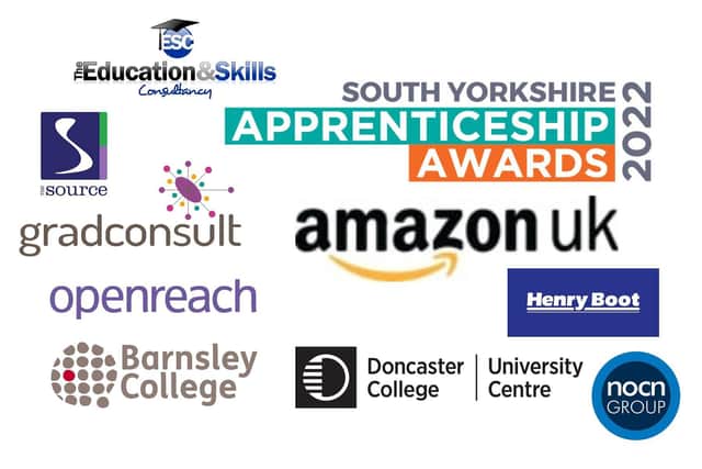 The sponsors of the South Yorkshire Apprentice Awards 2022.