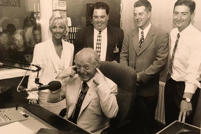 Famous magician Paul Daniels and 'the lovely' Debbie McGee opened hospital radio station Ward Sound back in August 1995.