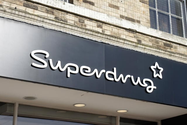 Here to rival Boots is Superdrug, the budget beauty and pharmacy retailer