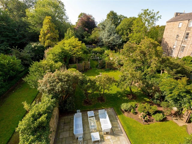 View from balcony.