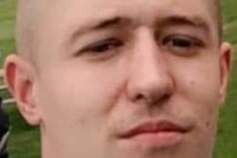 Pictured is murder victim Lewis Bagshaw. Jervaise Bennett, aged 21, of no fixed abode, was acquitted of murdering Lewis Bagshaw, pictured, but he has been sentenced to 12 years and six months of custody after he admitted two counts possessing class A drugs with intent to supply and to wounding with intent after a machete gang attack on another man.