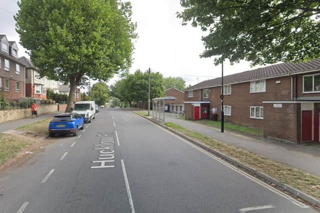 On 1 January 2023 at around 5.20am, it is reported a 54-year-old woman was approached by two boys on Hucklow Road in the Firth Park area whilst walking to work, before being kicked to the ground and ordered to hand over money. Picture: Google