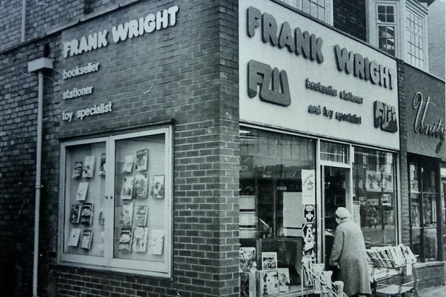 Fancy a good read? Frank Wright's was a good option for books and you could find it in York Road.