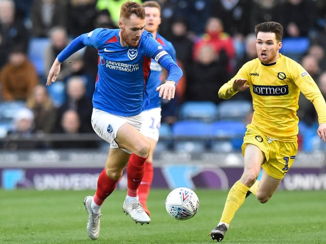 Been the bedrock to Pompey’s success. Appointed skipper in September and led by example. No surprise he’s featured more than any other player.