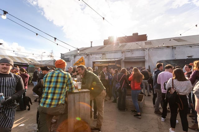 Combining the effortless cool of a beer garden with some of Scotland's top street food vendors, the Pitt pretty much has everything you want on a sunny day.