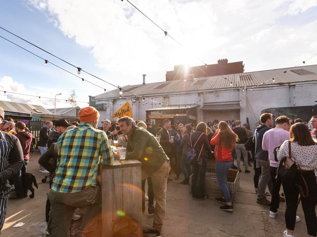 Combining the effortless cool of a beer garden with some of Scotland's top street food vendors, the Pitt pretty much has everything you want on a sunny day.