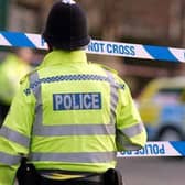 Police closed the road following the collision