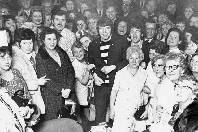 Members of The Star Women's Circle filled the Fiesta club to capacity to see The Batchelors in January 1971