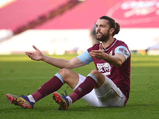 Burnley's shots: 8. Burnley's xG: 0.92. Everton's shots: 13. Everton's xG: 2.10.