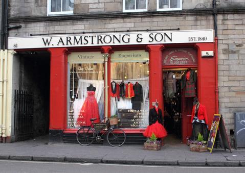 Edinburgh institution W. Armstrong & Son is one of the UK's oldest and most loved vintage clothing stores established in 1840