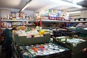 Foodbanks in Gleadless Valley, Sheffield say they find customers don't want fresh food because they can't afford to turn on the cooker or don't have one. Picture: Trussell Trust