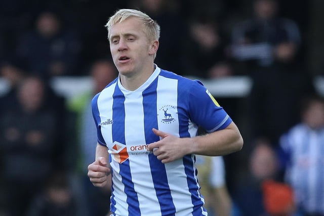 Former Vale striker Cullen leads the line for Pools (Credit: Will Matthews | MI News)