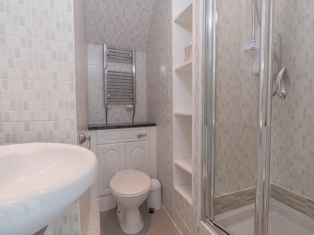 En-suite shower room.