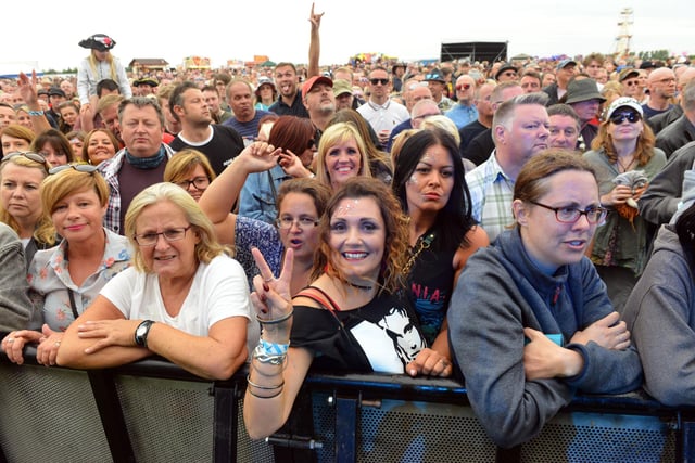 Crowds enjoy the Fun Lovin Criminals performance at the Kubix Festival in 2018. Does this bring back happy memories?