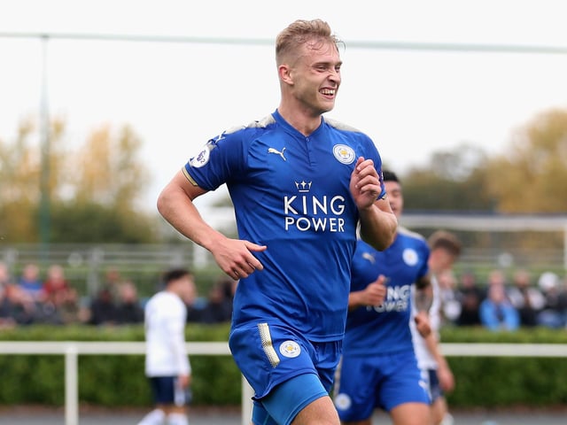 The 23-year-old centre-back has joined Burton on loan until January. The defender has played two EFL Trophy games for the Foxes' under-21s this season and was on loan at Salford last term. Picture: Pantling/Getty Images