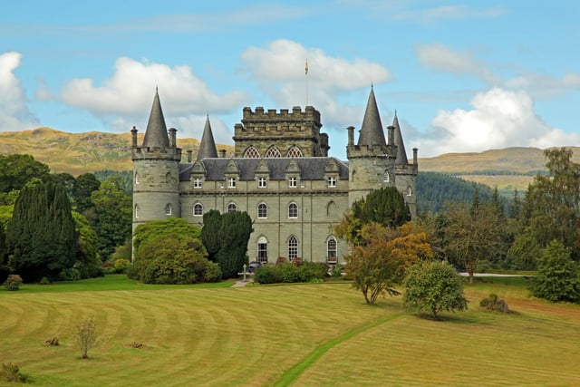 The 2012 Christmas special of the loved ITV drama was shot on location at Inveraray Castle in Argyll. The two hour special saw the Crawley family head north to Duneagle Castle, the fictional home of the Marquess and Marchioness of Flintshire.