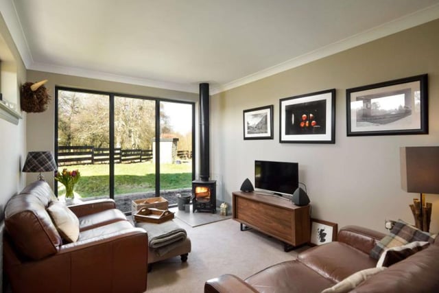 The home is styled immaculately and has been finished to high standards. Every room is well insulated, with highly specified hardwood double glazed windows which frame the beautiful views from every room