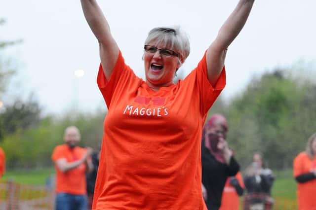 The challenge raised a fantastic £8000 for Maggie's Forth Valley (Pic: Michael Gillen)