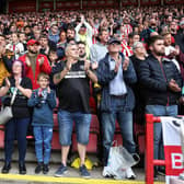 There was a crowd of over 30,000 at Bramall Lane for Sunday's match against Newcastle United which Sheffield United lost 8-0. Simon Bellis / Sportimage