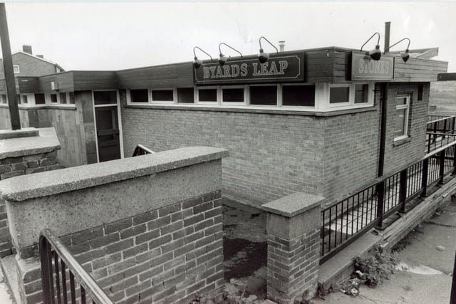 The Byards Leap, Daresbury Drive, Sheffield, pictured in June 1990