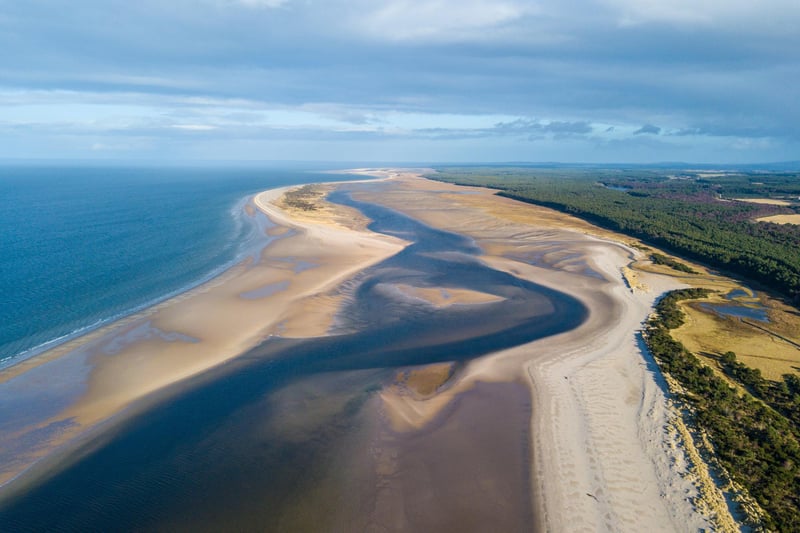 Nairn Beach is just one such example in the highlands that boasts waters as blue as the Caribbean and sands as white as Australian shores.