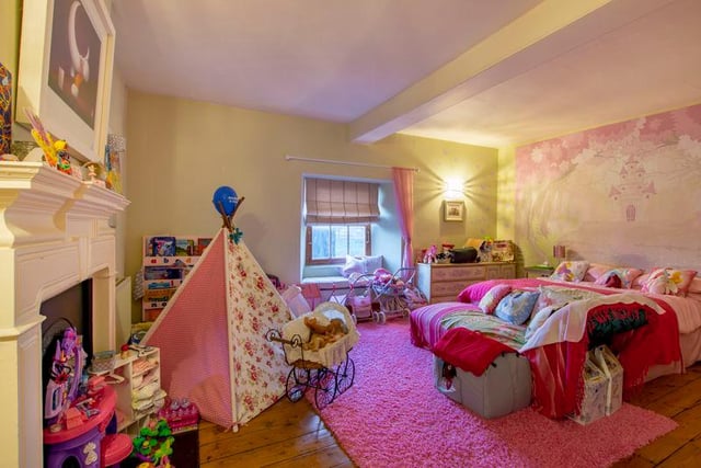 This bedroom is currently being used as a childs bedroom.