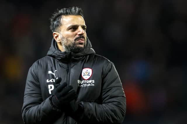 Barnsley head coach Poya Asbaghi is still seeking his first win since taking charge.  Picture: Tony Johnson