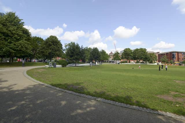 Activists are being asked to bring a facemask, a protest sign and their ‘anger’ to a demonstration in support of A-level and GCSE students at Devonshire Green on Friday