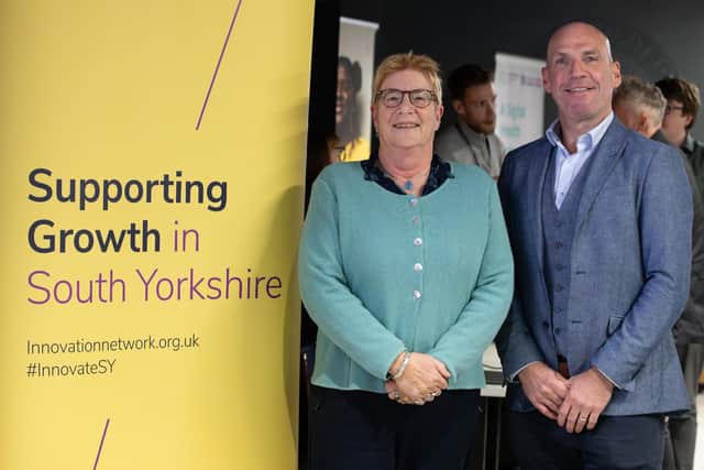 Professor Conor Moss (Sheffield Hallam) and Prof Sue Hartley OBE (University of Sheffield)