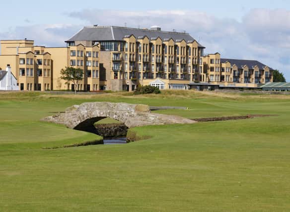 The famous Old Course at St Andrews is considered the spiritual home of the game of golf.