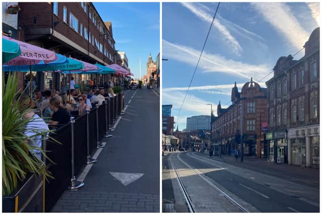 Sheffielders have had their say on whether West Street or Division Street is best for a day or night out