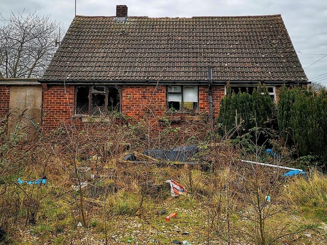 The site has been abandoned for a number of years.