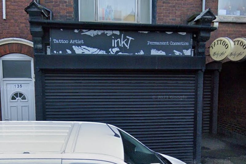 Inkt, 137 Balby Road, DN4 0RG. Rating: 4.5/5 (based on 52 Google Reviews). "Such a friendly, professional environment. Claire makes you feel comfortable, really listens to what you want."