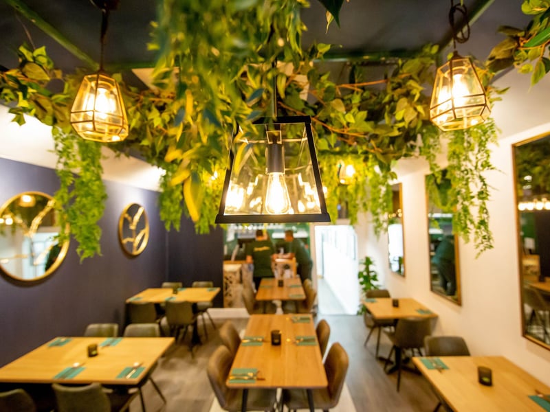 The interior decor of the Magosteen restaurant in Southsea. Picture: Habibur Rahman.