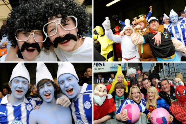 Sheffield Wednesday fans dressing up on away days