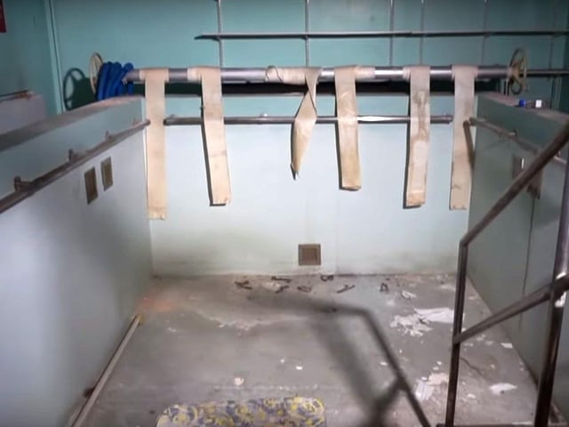 Medical equipment was still inside Royal Hospital Haslar in 2018 Picture: Neil Ansell