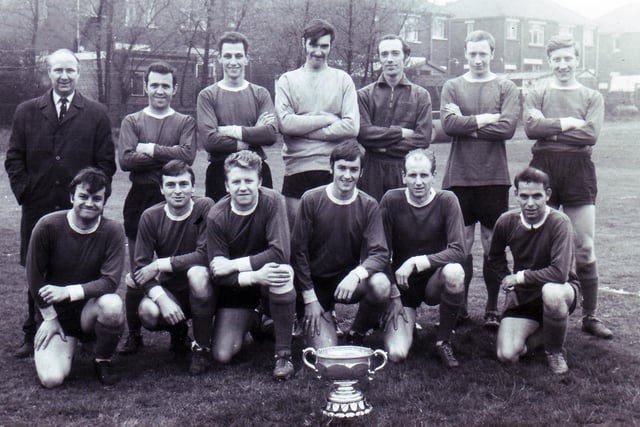 Tinsley Wire FC pictured in 1970.  Photo submitted by Mrs V Nixon