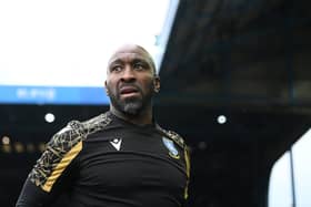Darren Moore was left emotional by Sheffield Wednesday's play-off defeat. (Photo by Michael Regan/Getty Images)