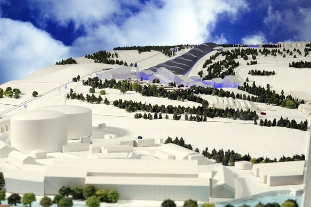 Sheffield Ski Village was once Europe's largest artificial ski resort, attracting more than 180,000 visitors a year during its heyday. It could have been even bigger, had the £46 million Snow Mountain plans put forward by John Fleetham in 1999 come to fruition. Indoor ski slopes, gondola-style cable cars and an alpine-themed village were among the attractions proposed at the time. Sadly, Sheffield Ski Village was destroyed by fire in 2012 and despite various plans to replace it since then the site remains derelict.