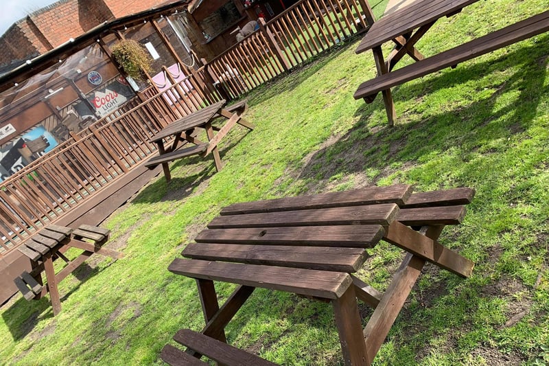 The Star at Mansfield Woodhouse have spruced up their outside area ready for their customers to return on Monday.
The pub are working on a first-come first-served basis when they open on April 12.