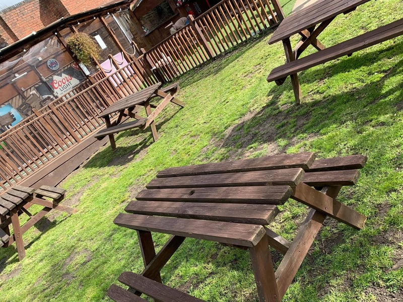 The Star at Mansfield Woodhouse have spruced up their outside area ready for their customers to return on Monday.
The pub are working on a first-come first-served basis when they open on April 12.