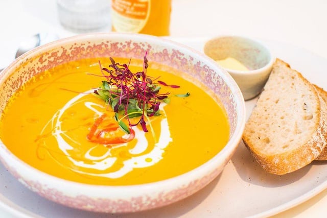 Savoury items are also available at the tearoom, such as soups. Hot food is served daily from 9pm to 4pm, with coffees and cakes available until 5pm.