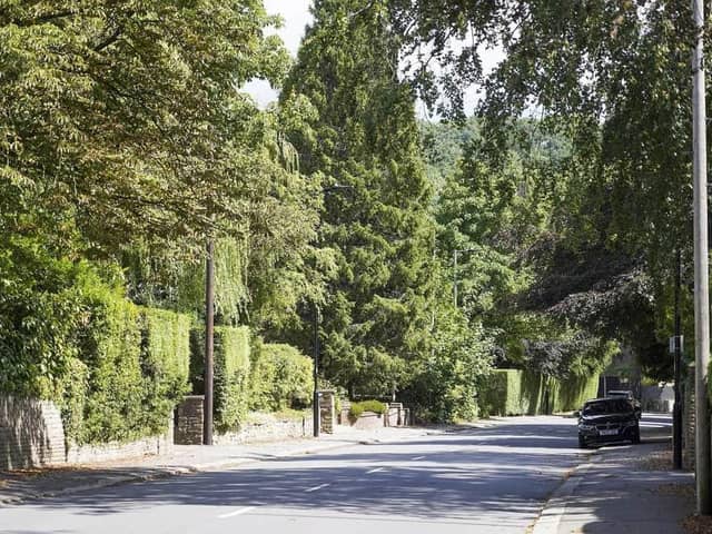 House prices in Sheffield have increased by 5.3 per cent on the year. Pictured is Dore Road, Sheffield's most expensive street. (Image: Scott Merrylees)